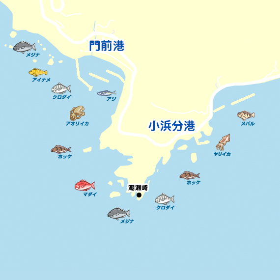 門前港〜小浜分港