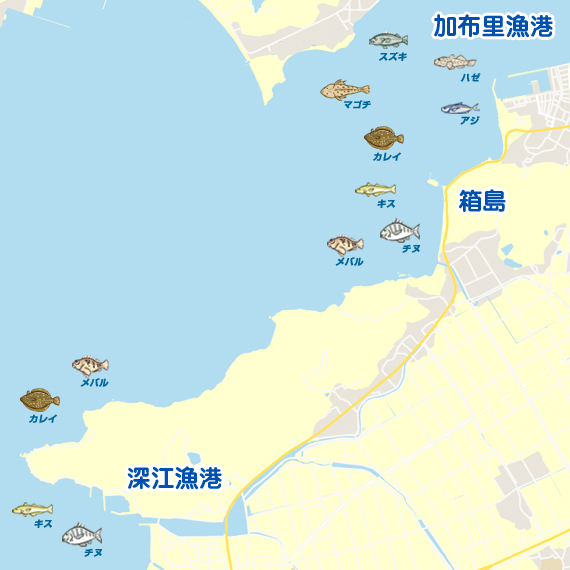 深江港〜加布里漁港