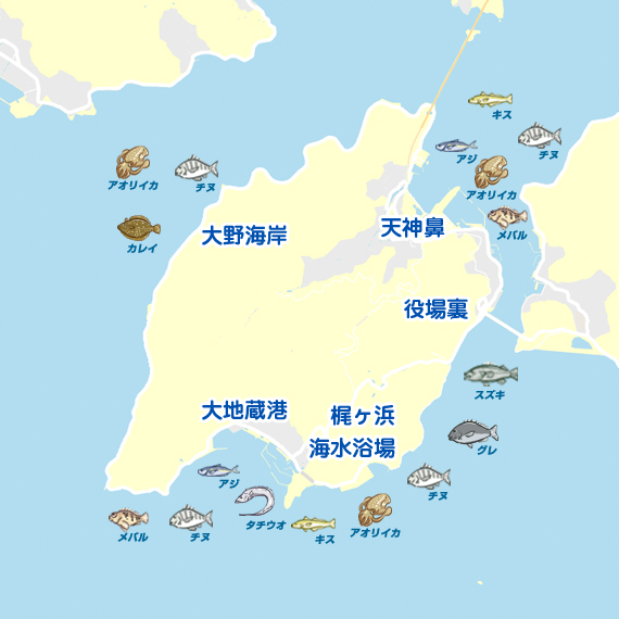 下蒲刈島 陸っぱり 釣り 魚釣り 釣果情報サイト カンパリ