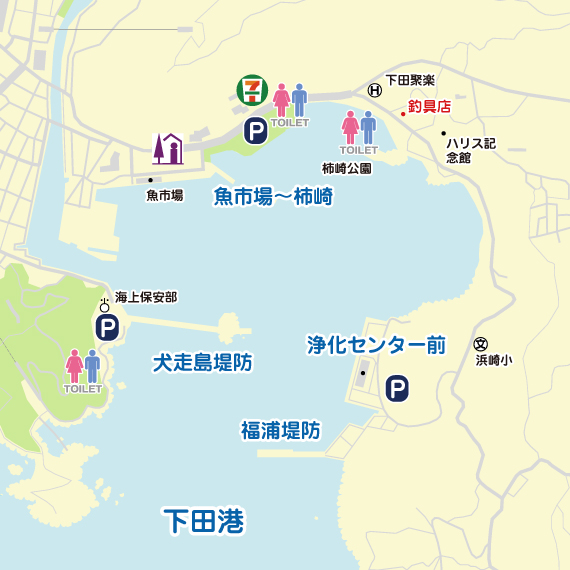 下田 福浦 陸っぱり 釣り 魚釣り 釣果情報サイト カンパリ