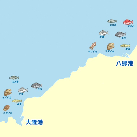 八郷港・大漉港