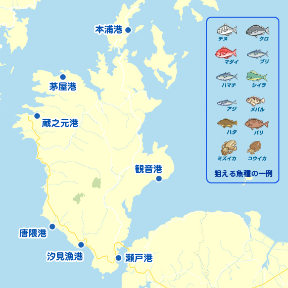 長島 陸っぱり 釣り 魚釣り 釣果情報サイト カンパリ