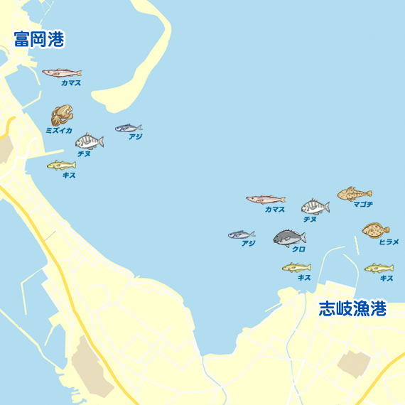 富岡港・志岐漁港