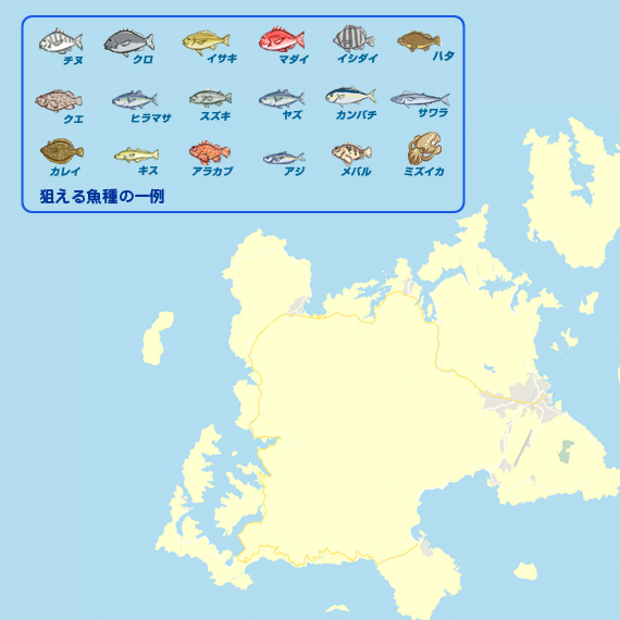 福江島 陸っぱり 釣り 魚釣り 釣果情報サイト カンパリ