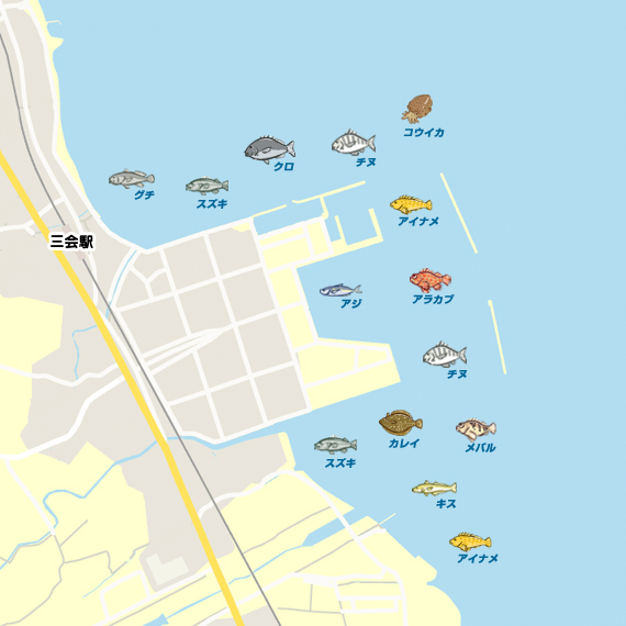 豆アジ 長崎 島原新港 サビキ アジ 陸っぱり 釣り 魚釣り 釣果情報サイト カンパリ
