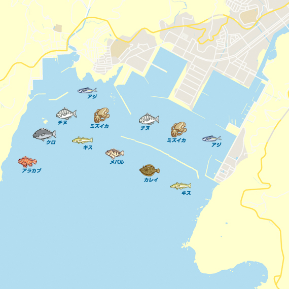 三重漁港 新長崎漁港 アジ 陸っぱり 釣り 魚釣り 釣果情報サイト カンパリ