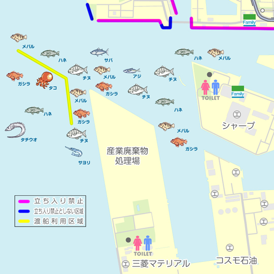 大阪南港 陸っぱり 釣り 魚釣り 釣果情報サイト カンパリ