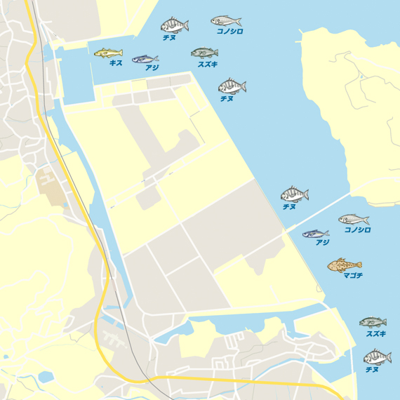 伊万里大橋周辺