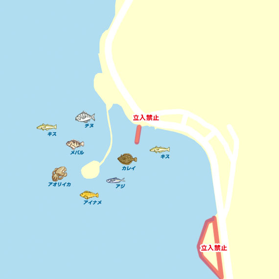 弁天島 陸っぱり 釣り 魚釣り 釣果情報サイト カンパリ