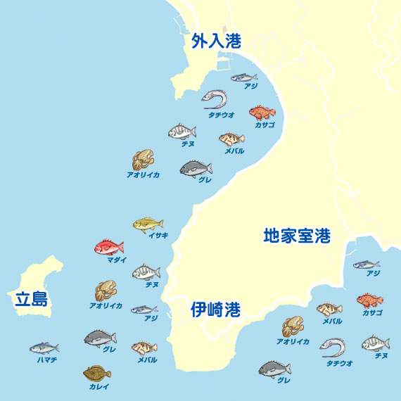 地家室港〜外入港