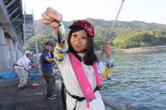 フィッシングマックス主催「とっとパークで釣りまくり」【YUIちゃんの取材スナップ&レポートNo.02】