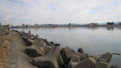 川ちぬゲット!!【5日】紀ノ川河口