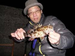 見出川でロックフィッシュ！（パート２） 