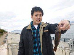 神戸空港ＲＴ、アブラメ２３ｃｍ