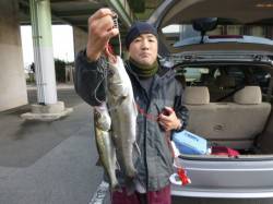 北公園ＲＴ、ハネ釣れました。