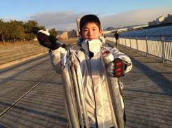 【太刀魚絶好調ですよ】南芦屋浜ベランダ  …