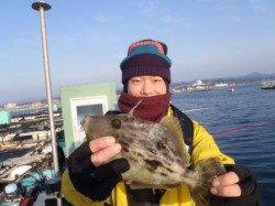 肝パン度90%カワハギ!串本カセ。