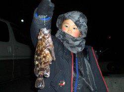 兵突で２８ｃｍの巨大なガシラ！