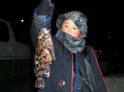 兵突で２８ｃｍの巨大なガシラ！