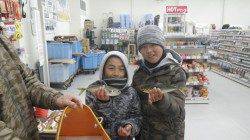 見草 カゴ釣りでアジゲット☆