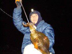 底べったりでキロＵＰのりました♪♪　串本地磯でのエギング