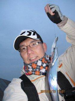 ムコイチのワインドにて初釣り☆タチウオゲット！