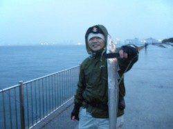 【雨にも負けずGET】南芦屋浜リアルタイム