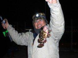 小野浜に巡回を兼ねて釣りに行ってきました。