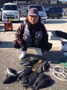 串本東部・コレバイでもグレ大漁でした♪