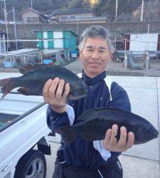 40cmOverも上がって数も釣れてます！萩尾でフカセ