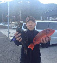 ハシゴ島にてグレ30UP5枚ゲット!