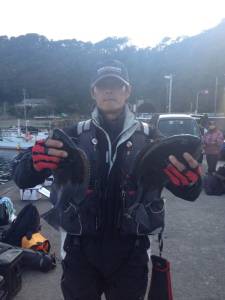 双子の親にて夫婦でグレ大漁です☆　