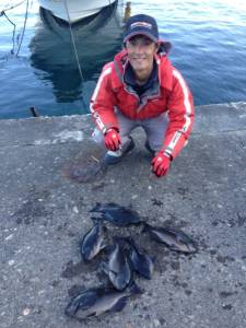 萩尾フカセ釣果【北西の風が強めでした(&g…