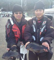 萩尾でフカセ、グレの狙い目は昼からです