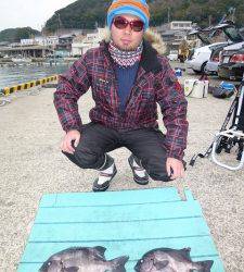 沖一文字外向き、ぶっこみ餌はウニでサンバソウＧＥＴ！