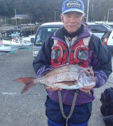 グレ大漁です☆良型の真鯛も上がりました！