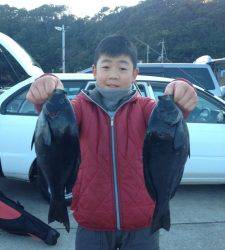 グレ釣ったどーー！！(^O^)／萩尾フカセ釣果