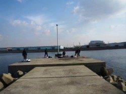 大津川でなんとか1本　泉大津RT28日朝