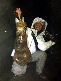 串本でエギング、初のキロアップ＆自己記録更新♪