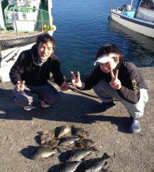 串本の磯 グレ41cmの釣果も