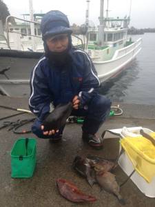 グレにイガミにカワハギ、ウマヅラと大漁です！萩尾でフカセ