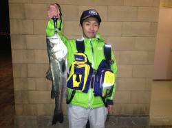 舞洲 ルアーでハネ60cm＆チヌ50cm