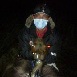 串本の地磯でヤエン釣り、アオリの釣果