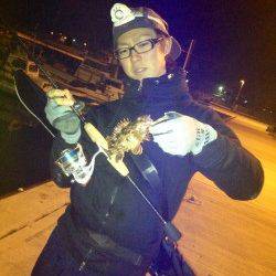 深日、ガシラ狙いに切り替えボトム壁際デッドスローで２匹GET！