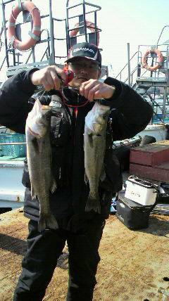 沖一文字北でのウキ釣り、ハネの釣果