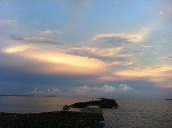 日高川河口でイソメの流し釣り★キビレ31cm★