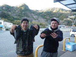 出雲 フカセ釣りでグレ12枚＆カワハギ6枚