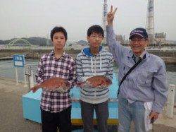 釣り堀ファミリーフィッシング、良い記念になりました！