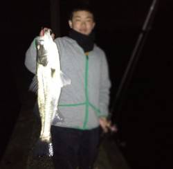 汐見埠頭、風が強く、合わせにくかったが、な…