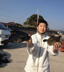 串本の磯 フカセでグレ・マダイの釣果